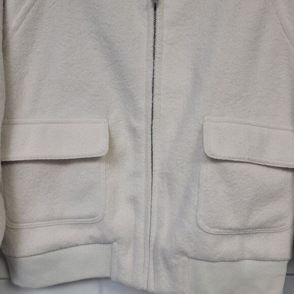 Joie Cream Fleece Zip-Up Jacket - Picture 4 of 6